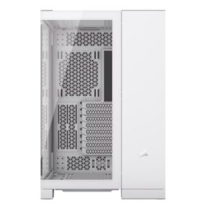 מארז Corsair 6500X Mid-Tower E-ATX Tempered Glass Case White