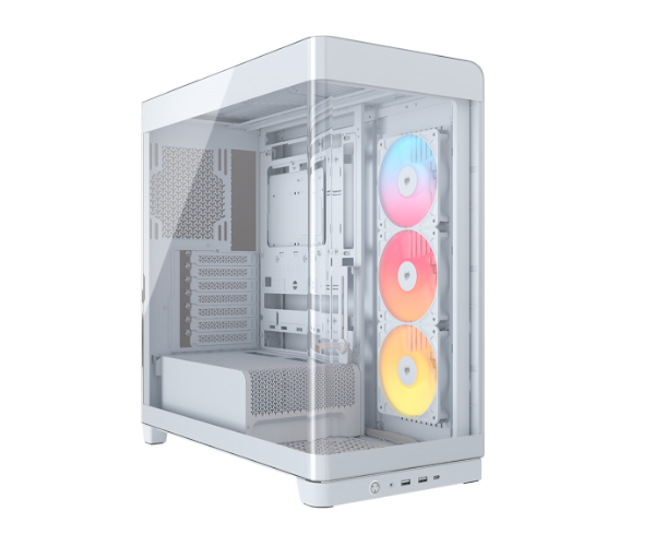 מארז Corsair FRAME 4500X E-ATX 2XUSB 3.2-A 1XUSB3.2 Type-C White