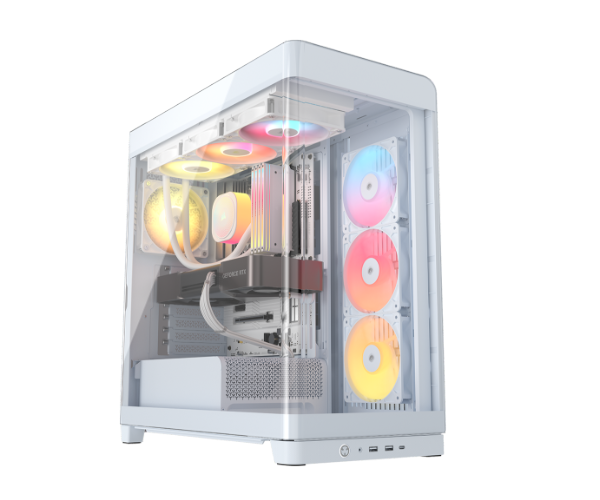 מארז Corsair FRAME 4500X E-ATX 2XUSB 3.2-A 1XUSB3.2 Type-C White