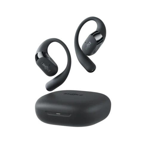 SHOKZopenfit2-black SHOKZ OPENFIT 2+ Open-Ear אוזניות הולכת אוויר אלחוטיות