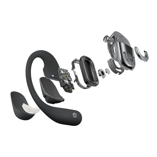 SHOKZ OPENFIT 2+ Open-Ear אוזניות הולכת אוויר אלחוטיות