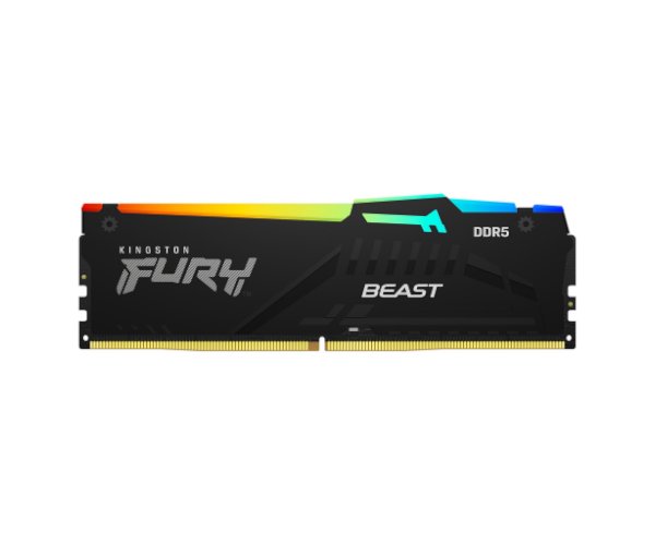 ז. לנייח Kingston Fury Beast RGB 16GB DDR5 5600MHZ C36 AMD EXPO