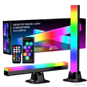 תאורת SMART RGB משתנה לפי קצב המוסיקה ברקע