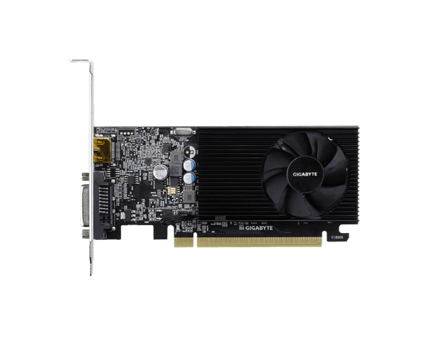 כרטיס מסך Gigabyte GT 1030 2GB DDR4 DVI HDMI Low Profile