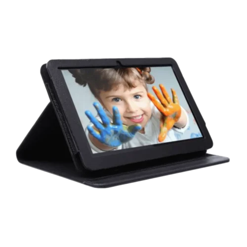 כיסוי ומעמד לטאבלט "MA1068 10 צבע שחור