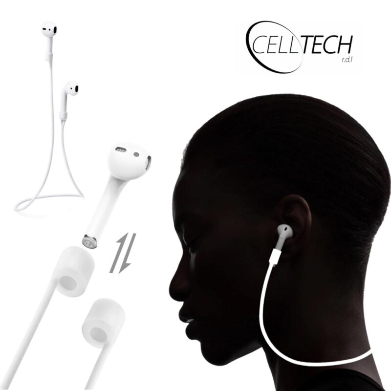 שרוך סיליקון ספורט לאיירפודס