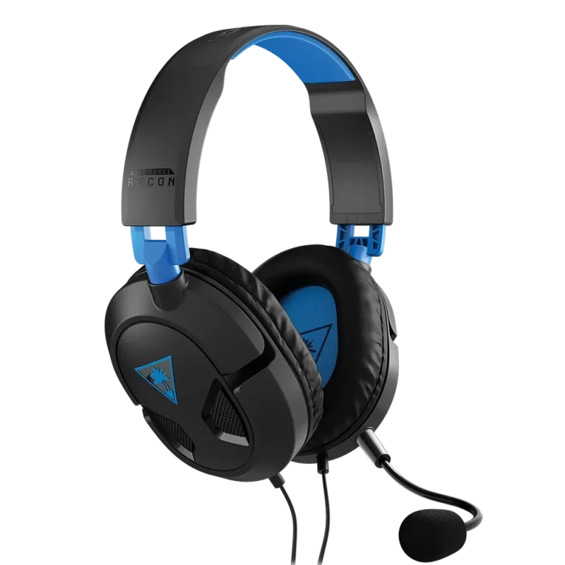 Recon 50 Headset – אוזניות גיימינג קלות ונוחות Turtle Beach – שחור כחול