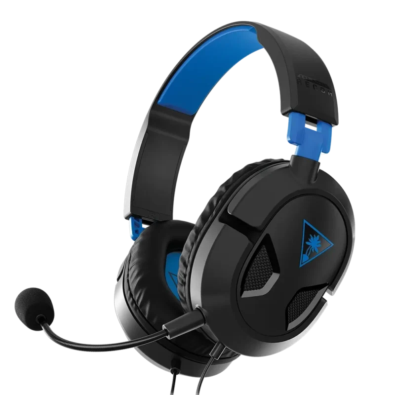Recon 50 Headset – אוזניות גיימינג קלות ונוחות Turtle Beach – שחור כחול