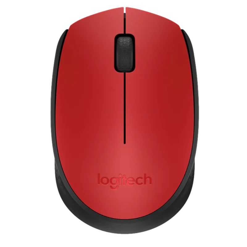 עכבר אלחוטי Logitech M171 Retail – בצבע אדום
