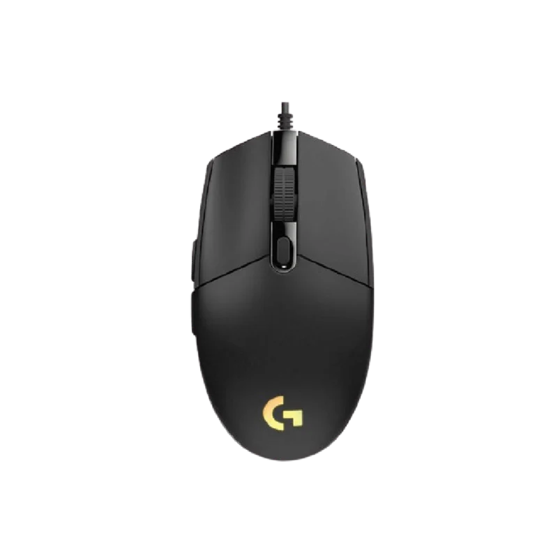 עכבר גיימינג שחור Logitech G102 LIGHTSYNC
