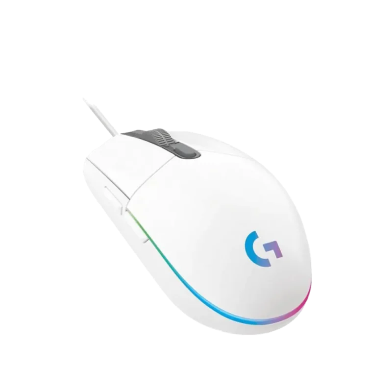 עכבר גיימינג לבן Logitech G102 LIGHTSYNC