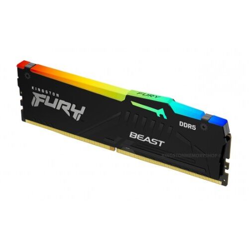 DDR5-FURY-VEAST-RGB6 ז. לנייח KINGSTON FURY Beast RGB 32GB DDR5 6000MHZ C36 EXPO/XMP
