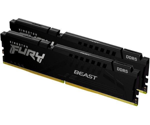 זכרון לנייח Kingston Fury Beast 32GB 2x16GB 5600MHz DDR5 CL40
