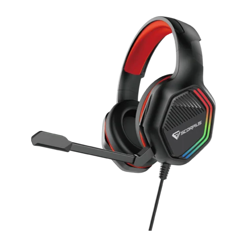 אוזניות גיימינג עם מיקרופון דגם GH810 מבית SCORPIUS