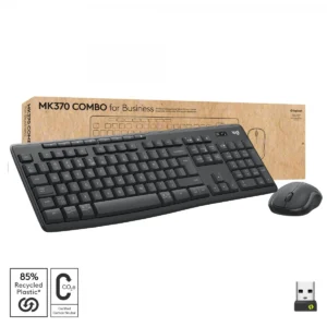 logitech  MK370 Combo for Business  סט מקלדת ועכבר אלחוטי ובלוטוס