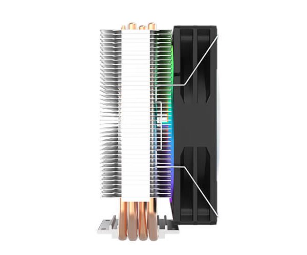 קירור אוויר Antec A450 FRGB 180W TDP 148MM PWM CPU COOLER