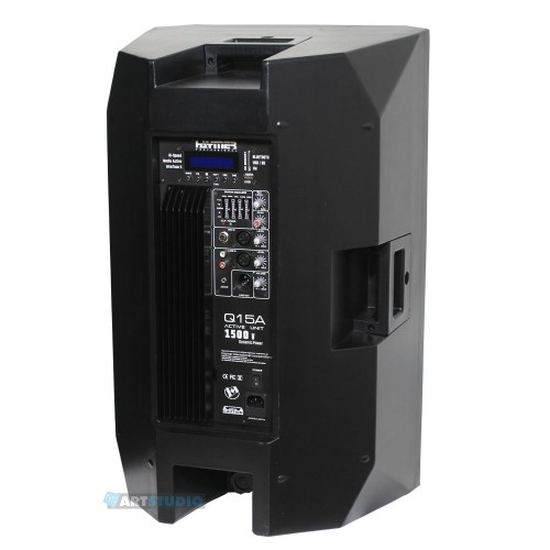 1500W   רמקול מוגבר 15" הכולל נגן mp3  ומיקסר מובנה  מבית HAYMER