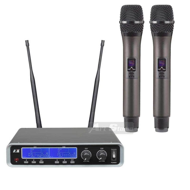 זוג מיקרופונים אלחוטי 2065LE ICM