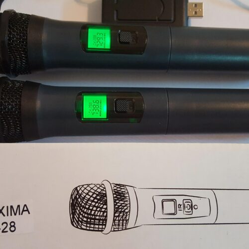 processed by AtomJPEG 1.5.0n זוג מיקרופונים אלחוטי UHF-USB