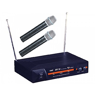 225686225686_1479409549 זוג מיקרופונים אלחוטיים VHF FV-304