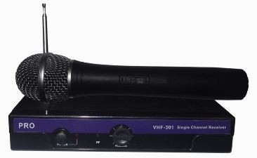 מיקרופון אלחוטי פרוטק VHF-301