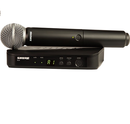 מיקרופון אלחוטי Shure BLX24E/SM58 שור