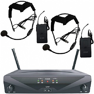 זוג מדונות אלחוטי UHF -2071 HEAD