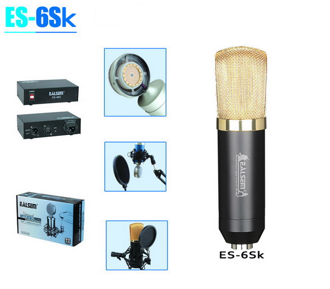 מיקרופון קונדנסר EALSEM ES-6S