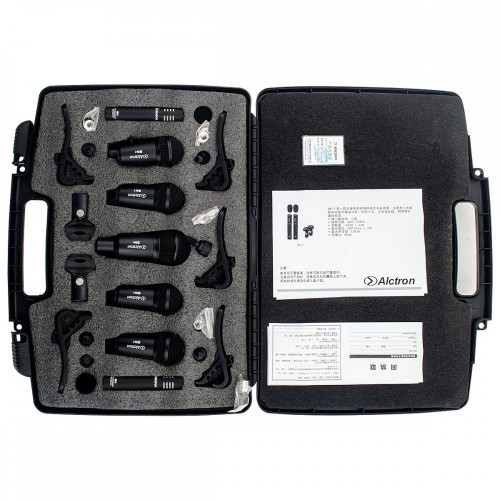 סט מיקרופונים להקלטת תופים