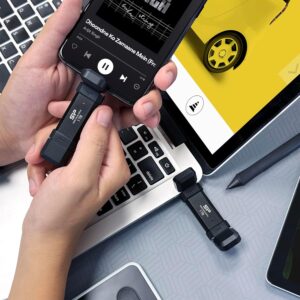 Silicon Power 1TB DS72 Portable USB 3.2 Gen 2 Type-C/Type-A SSD Flash Drive (Black), SP001TBUC3S72V1K