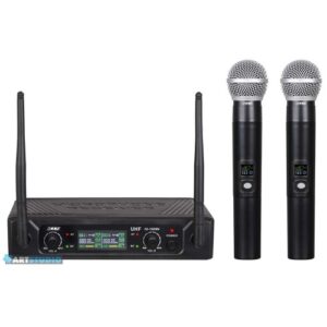 זוג מיקרופונים אלחוטיים תדר קבוע