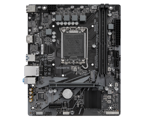לוח אם GIGABYTE H610M K DDR4 M-ATX LGA1700 M.2 1GBE LAN