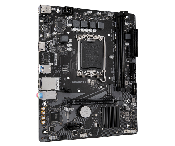 לוח אם GIGABYTE H610M K DDR4 M-ATX LGA1700 M.2 1GBE LAN