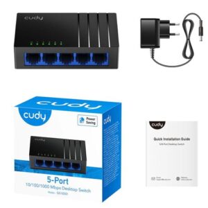 CUDY 5-Port Gigabit Switch GS105D-IL