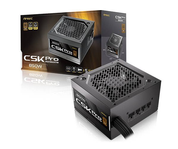 ספק כוח ANTEC CSK 850 PRO ATX3.1 Rdy Semi-Modular 80Plus Bronze