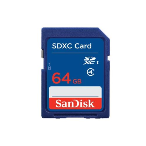 כרטיס זיכרון SDXC Class 4 בנפח 64GB מבית Sandisk דגם SDSDB-064G-B35