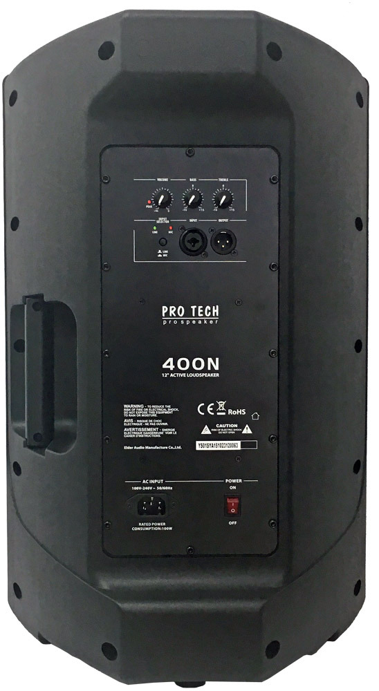 רמקול מוגבר "12 מקצועי 400N PROTECH