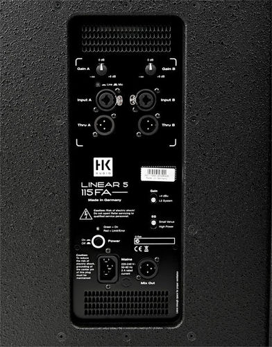רמקול עליון מוגבר L5 115 FA מבית HK Audio