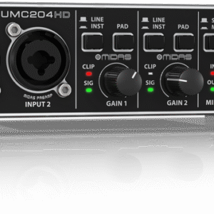 כרטיס קול U-PHORIA UMC204HD BERINGER
