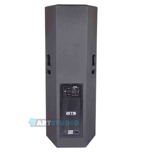 רמקול מוגבר כפול 15" / 1800Watt , גוף עץ