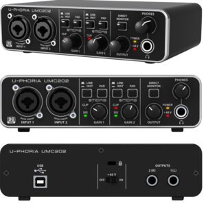 כרטיס קול Behringer UMC202