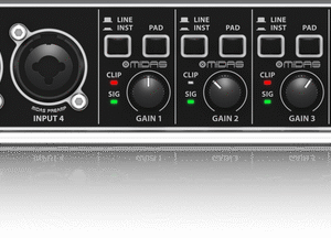 כרטיס קול - U-PHORIA UMC404