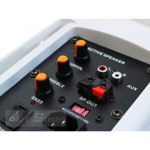 זוג רמקולים מוגברים 5.25"