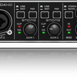 כרטיס קול U-PHORIA UMC204HD BERINGER