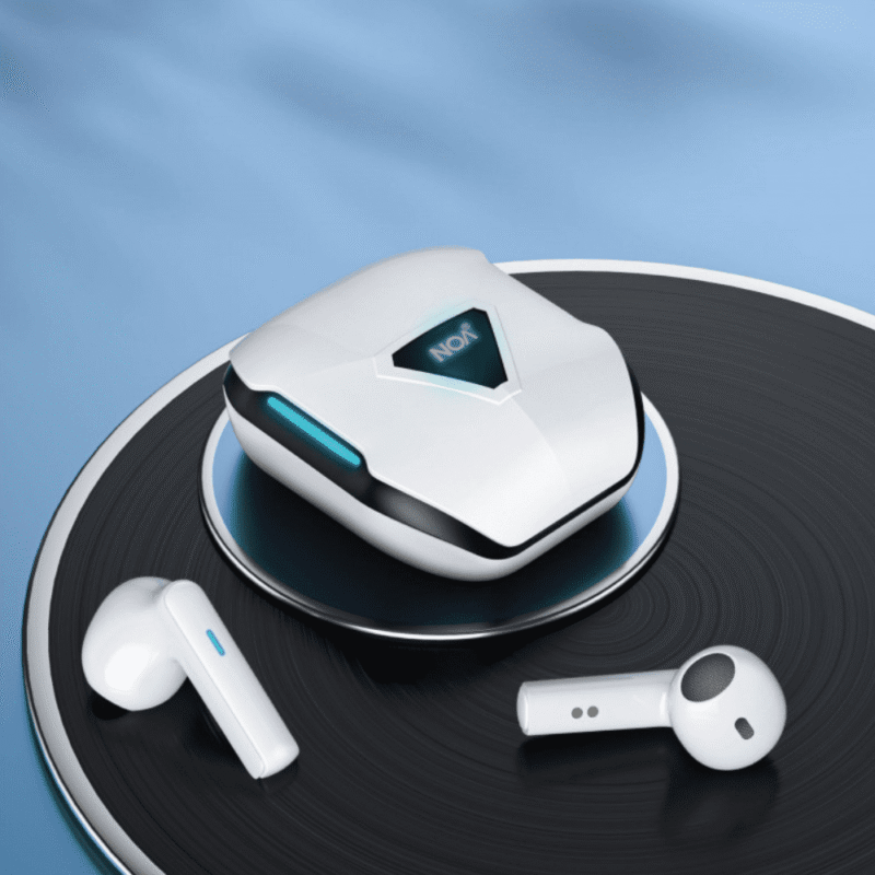 אוזניות אלחוטיות Bluetooth 5.3 בטכנולוגית TWS עם מארז הטענה.  NOA Rainbow