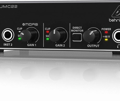 468136468136_1479826103 כרטיס קול - Behringer - UMC22