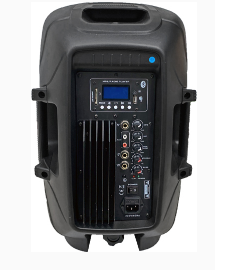 רמקול מוגבר "8 עם נגן USB/SD/BT