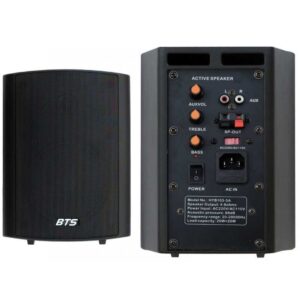 זוג רמקולים מוגברים 5.25"