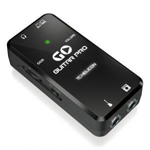 כרטיס קול נייד לגיטרה TC-Helicon GO Guitar Pro