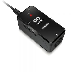 כרטיס קול נייד לשירה TC-Helicon GO Vocal